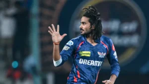 दिग्वेश राठी का जश्न विवाद में, एक मैच से सस्पेंड