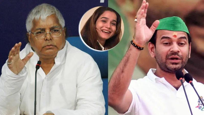 तेजप्रताप यादव के निष्कासन पर लालू यादव की चुप्पी पर JDU ने उठाए सवाल।