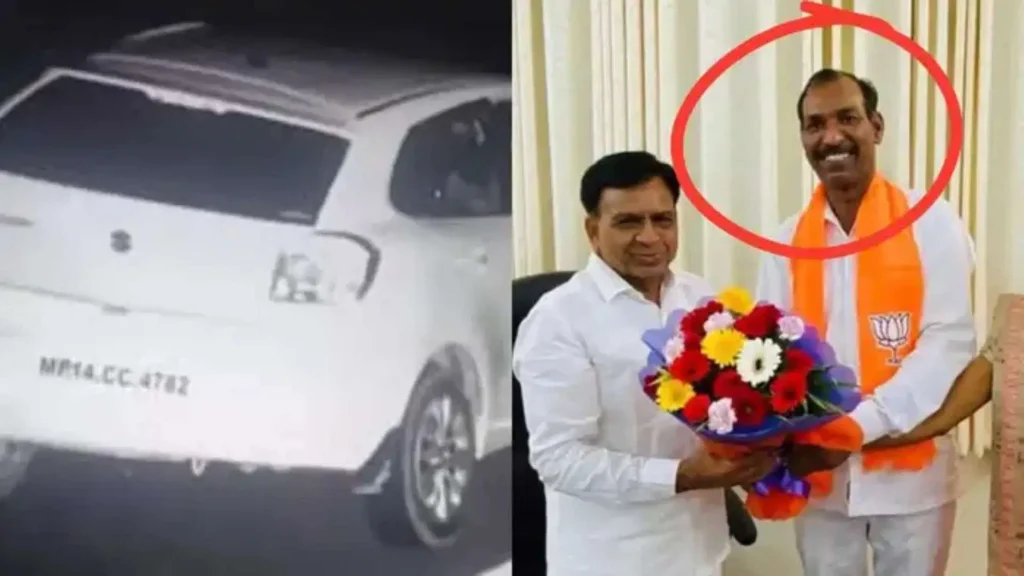 बीजेपी नेता मनोहर धाकड़ वायरल वीडियो के बाद पुलिस हिरासत में