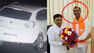 बीजेपी नेता मनोहर धाकड़ वायरल वीडियो के बाद पुलिस हिरासत में