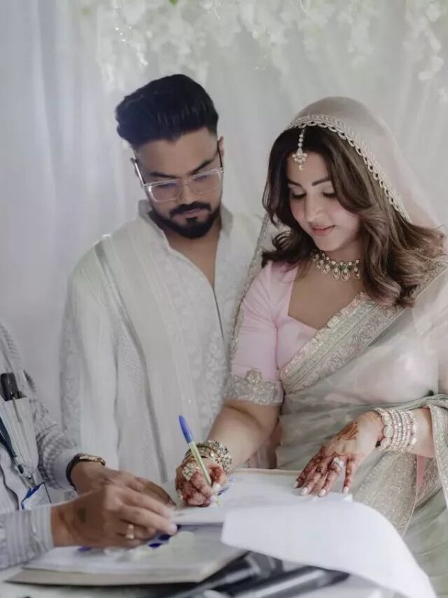 Hina Khan × Rocky Jaiswal — प्यार, जज़्बा और एक सादगी भरी शादी