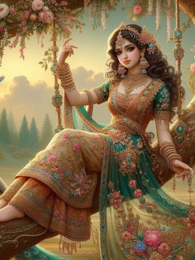 Teej के झूले और लोकगीतों की परंपरा