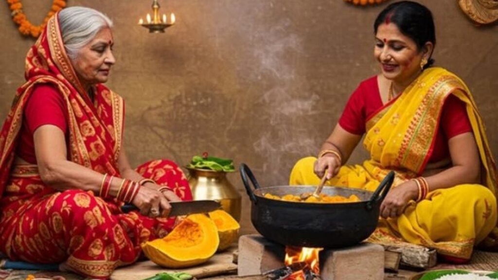 Nahay Khay 2025: Day 1 of Chhath Puja — Sacred Bath & Meal Ritual