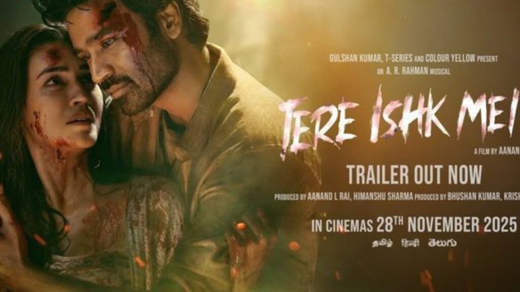 Tere Ishk Mein — Opening Day Box Office: ₹16.5 Crore!