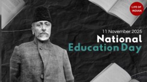 India observes National Education Day 2025 in honour of Maulana Abul Kalam Azad.