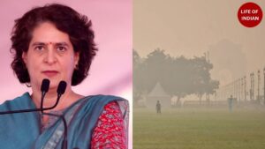 Priyanka Gandhi Urges PM Modi & CM Rekha Gupta to Unite Against Delhi’s Pollution Crisis