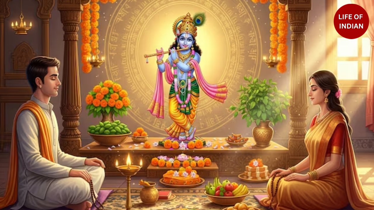 Margashirsha Month 2025: The Divine Significance of Worshipping Lord Krishna with Tulsi and Conch