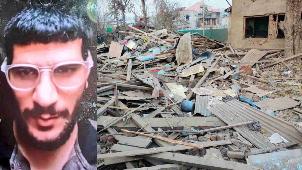Red Fort Blast: Pulwama House of Terrorist Umar Mohammad Demolished