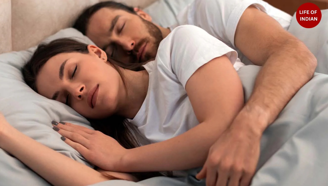 couple sleeping positions