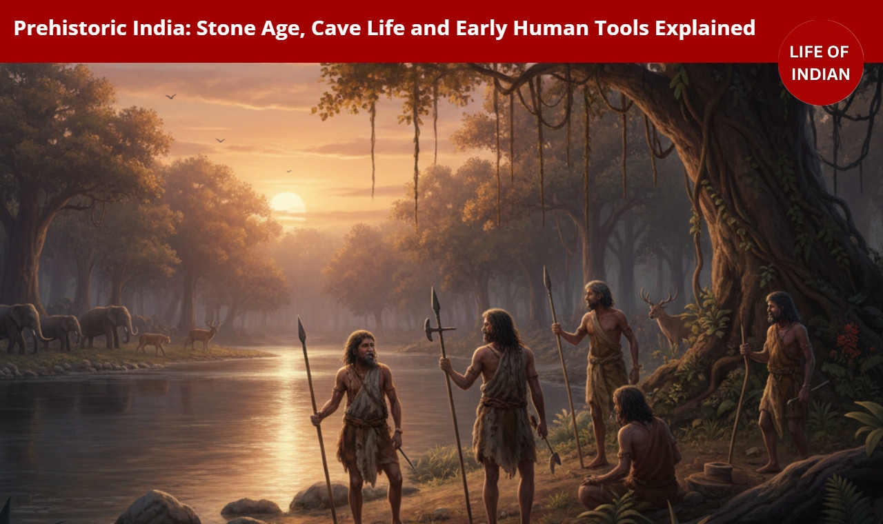 Prehistoric India_ Stone Age, Cave Life and Early Human Tools Explained