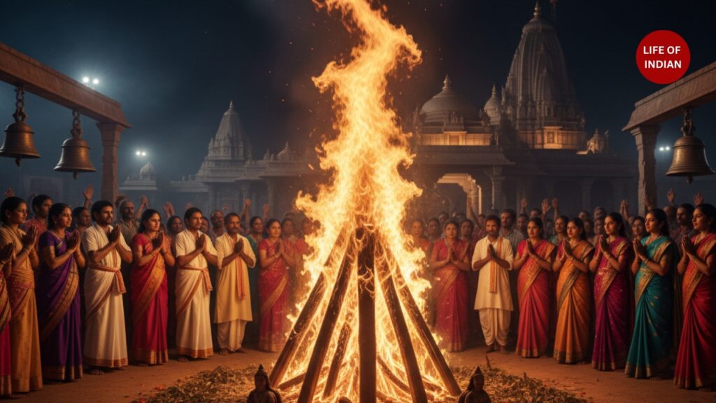 Holika Dahan 2026_ Why Newly Married and Pregnant Women Traditionally Avoid the Sacred Fire
