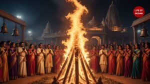 Holika Dahan 2026_ Why Newly Married and Pregnant Women Traditionally Avoid the Sacred Fire