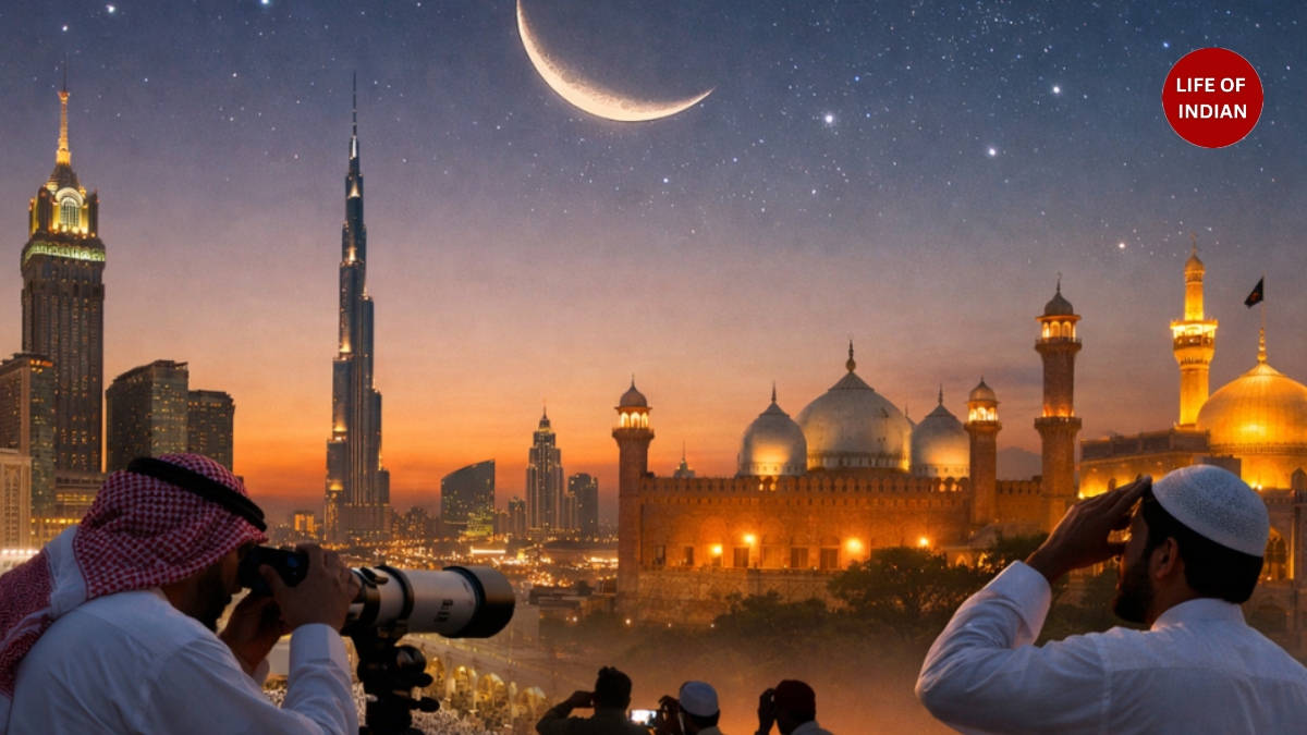 Why is Eid celebrated a day after Saudi Arabia in India?